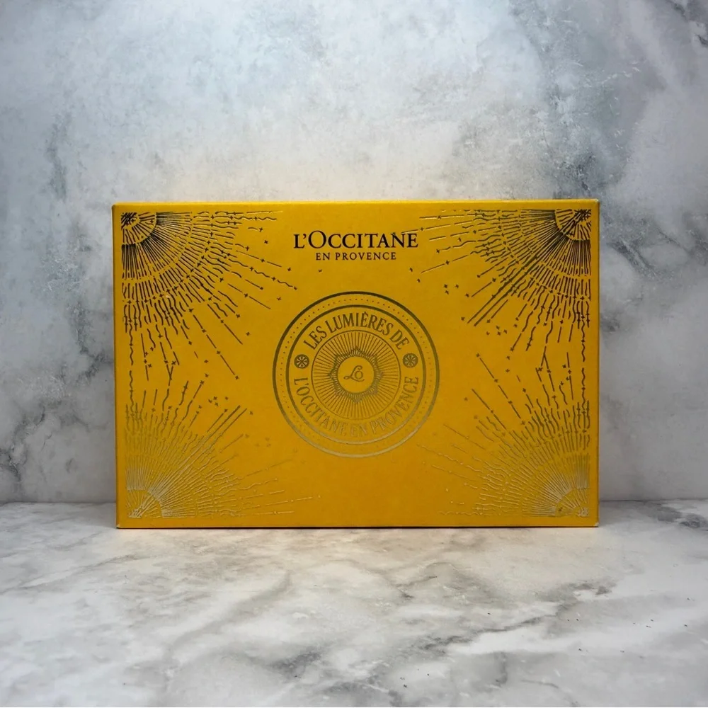 💛 L’Occitane en Provence “Les Lumières” Luxury Gift Box – Empty / Packaging